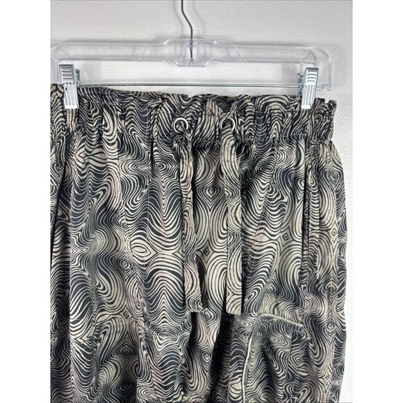 Free People FP Movement Women's S Spring Trekker Cargo Pants Black Olive Swirl - Picture 7 of 16